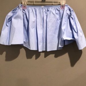 Off the shoulder shirt